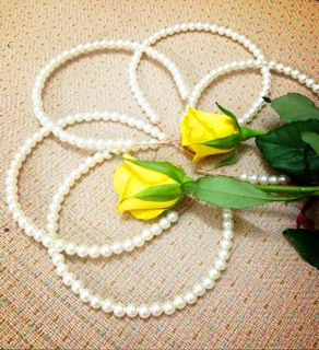 Cài tóc chuỗi hạt handmade