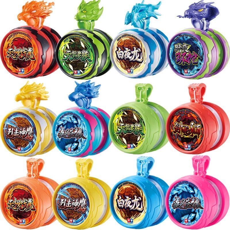 Yo-Yo Firepower Junior King 6 Anh hùng Xoay Yo -Yo Đồ chơi trẻ em Tianji Chiến đấu Hổ trắng Đêm Rồng