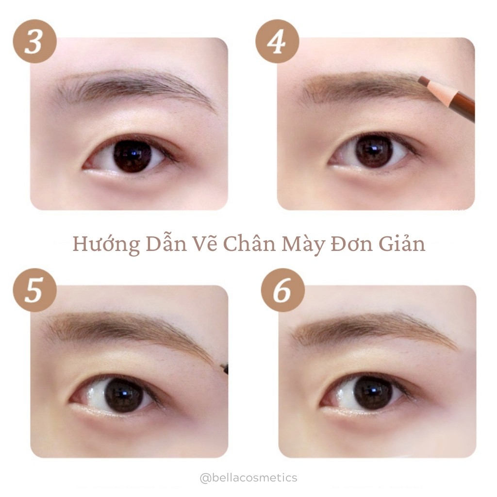 Chì Kẻ Mày Dạng Xé Phẩy Sợi Định Hình Lông Mày