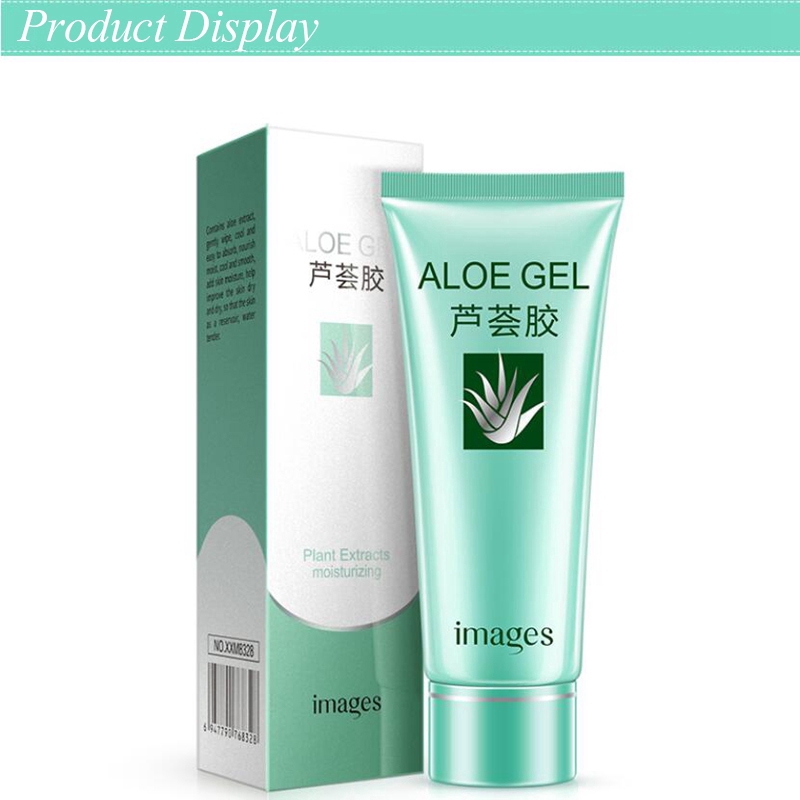 IMAGES Aloe Vera Gel Moisturizer Cream / Skin Care Anti Wrinkle Brighten Sunscreen Acne Treatment Cream