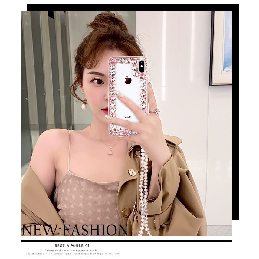 Ốp lưng iphone Đính đá cao cấp 6/6s/6plus/6splus/7/7plus/8/8plus/x/xs/xsmax/11/11pro/11 promax/ 12promax_B007 | BigBuy360 - bigbuy360.vn