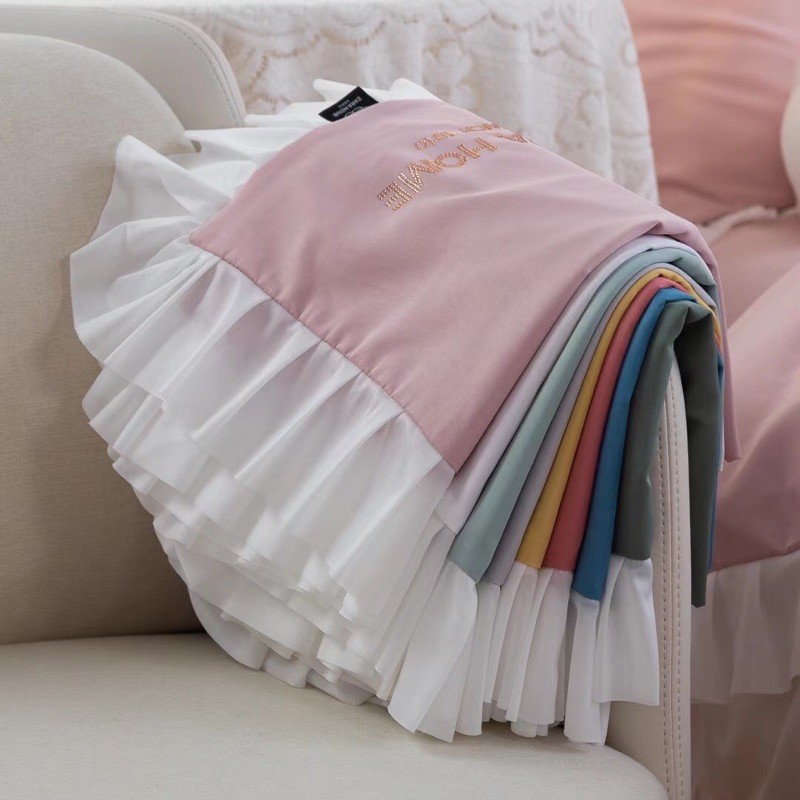 set chăn ga gối 4 món cotton lụa Zara Home cao cấp 🌈Freeship❤️hình thật❤️ hàng nhập loại 1❤️ tiểu thư