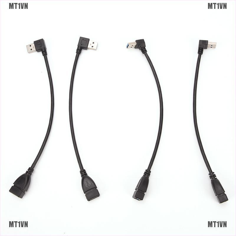 Dây Cáp Mở Rộng Usb 3.0 1 Đầu Đực Sang Đầu Cái 90 Độ | BigBuy360 - bigbuy360.vn
