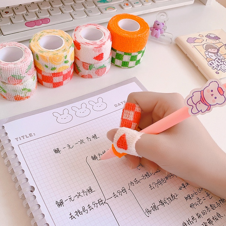 Băng keo washi tape bảo vệ ngón tay dễ thương tiện lợi