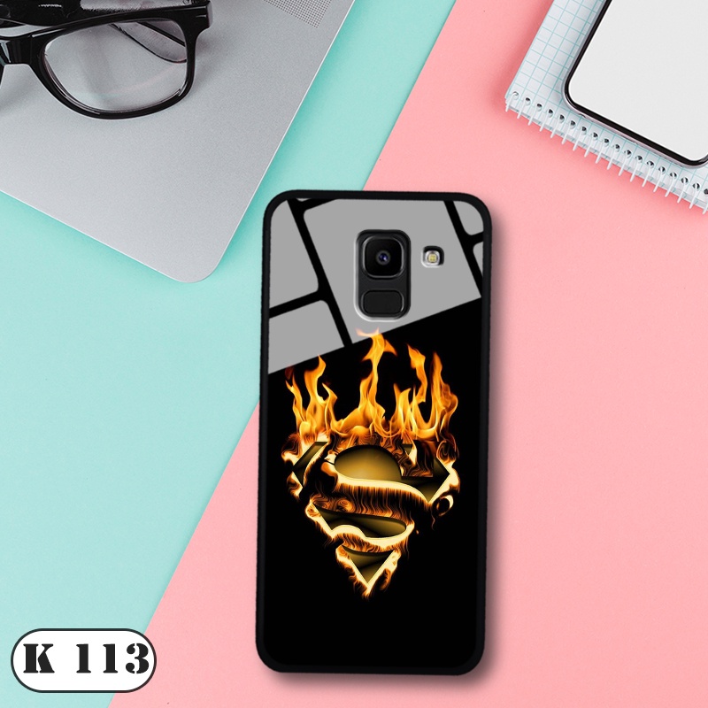 Ốp lưng kính cường lực điện thoại Samsung Galaxy J6