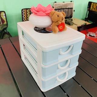 TỦ NHỰA MINI 3 NGĂN ĐỂ BÀN