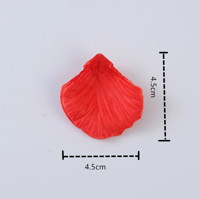 Set 500 Cánh Hoa Hồng Nhân Tạo Bằng Lụa Dùng Để Trang Trí Tiệc Cưới