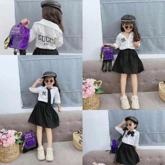 sét 8  đầm bé gái