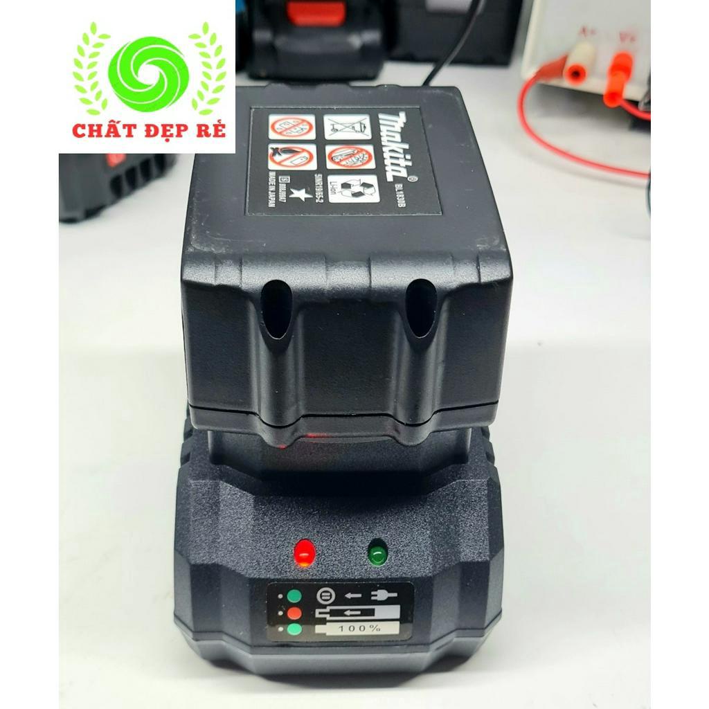 Sạc gài, Sạc bàn cho pin phổ thông 21V, máy khoan, bu lông máy mài Makita, Dewalt, Hukan, Hitachi,..Dòng  thật 2A