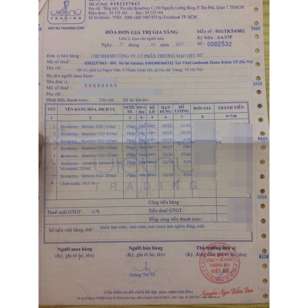 Nước Tẩy Trang BIODERMA Dành Cho Da Dầu & Hỗn Hợp 500ml Sébium H2O