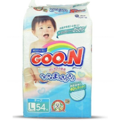 TÃ DÁN GOON SIZE L 54 MIẾNG NHẬT BẢN CHO BÉ 9-14KG