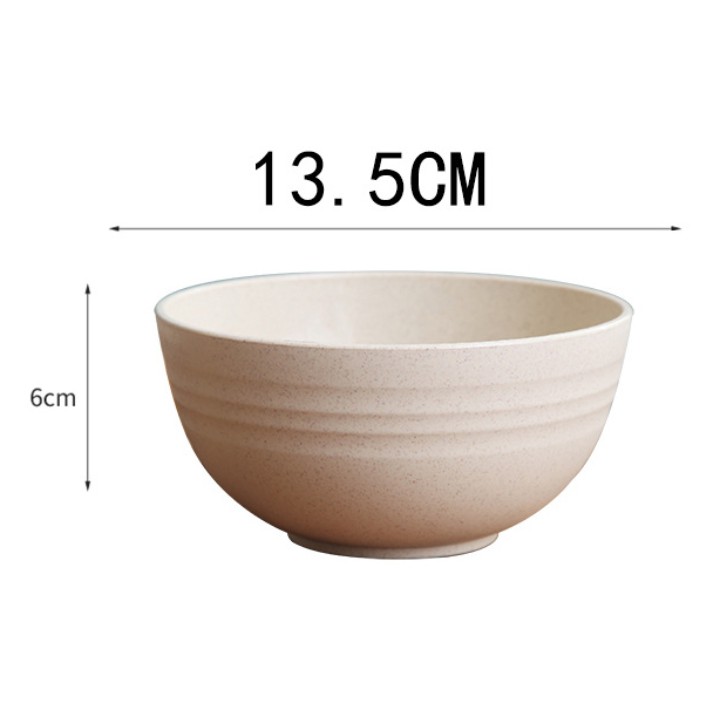 SG - Chén kiểu nhật lớn 13.5cm lúa mì sinh học