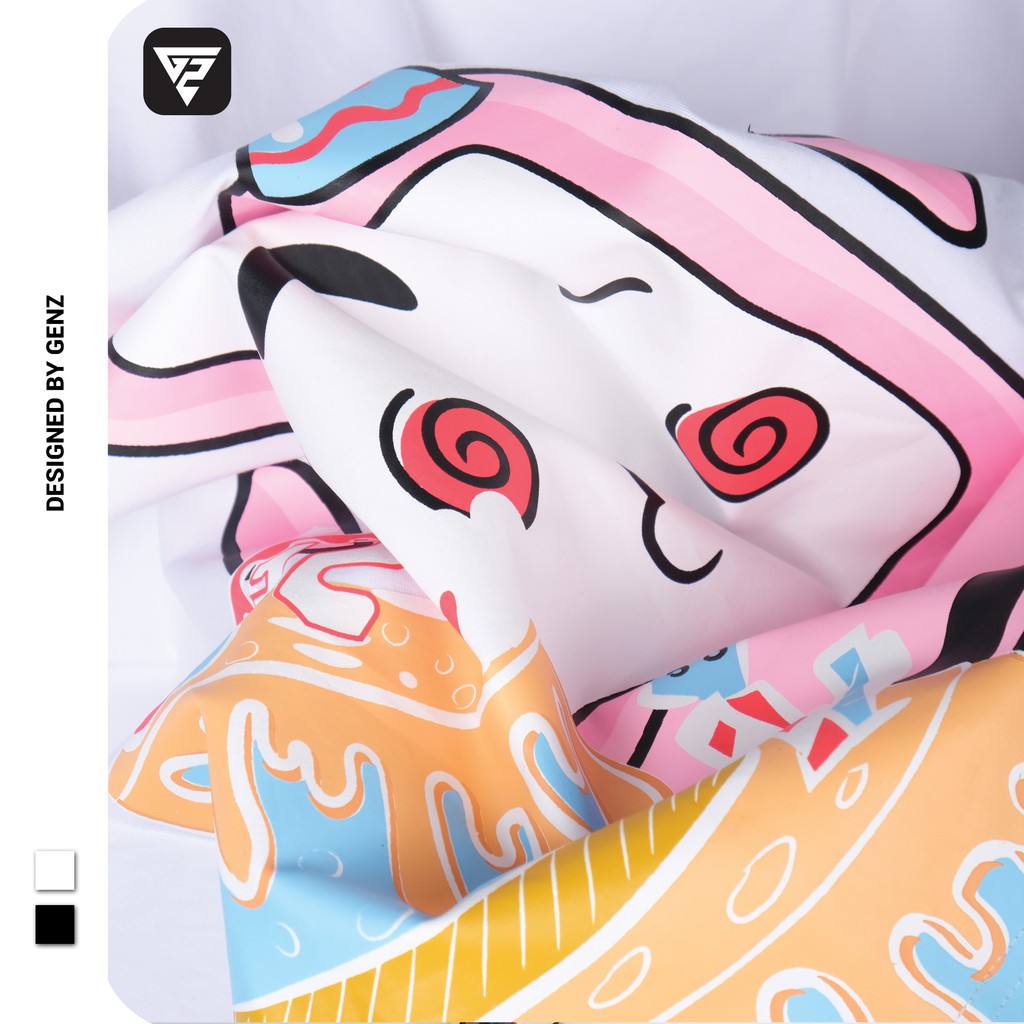 Áo thun tay lỡ GENZ phông Unisex nam nữ Cotton oversize form rộng HPBD | BigBuy360 - bigbuy360.vn