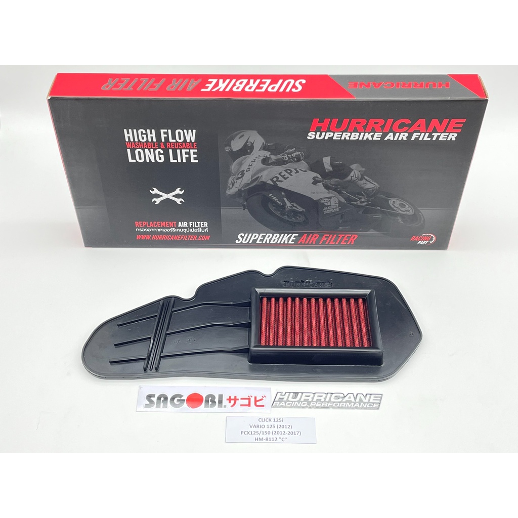 HONDA VARIO125/ 150 LỌC GIÓ HURRICANE  mã: HM-8112