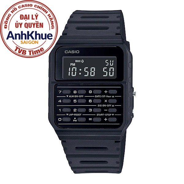 Đồng hồ nam dây nhựa Casio Standard chính hãng Anh Khuê CA-53WF-1BDF