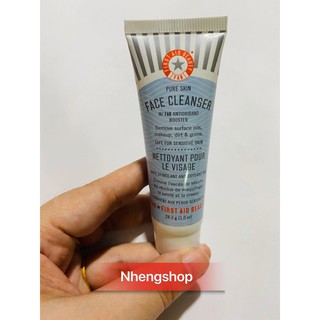 [2ml/28,3/56,7g] SỮA RỬA MẶT FAB FIRST AID BEAUTY PURE SKIN FACE CLEANSER