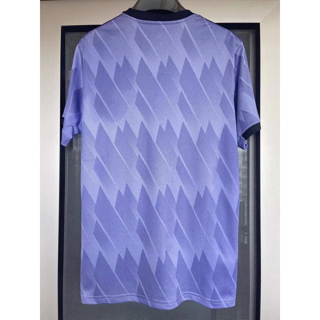 Áo Thun Đá Banh Màu Tím Cho Nam In Hình VINI JR Away 2022-23