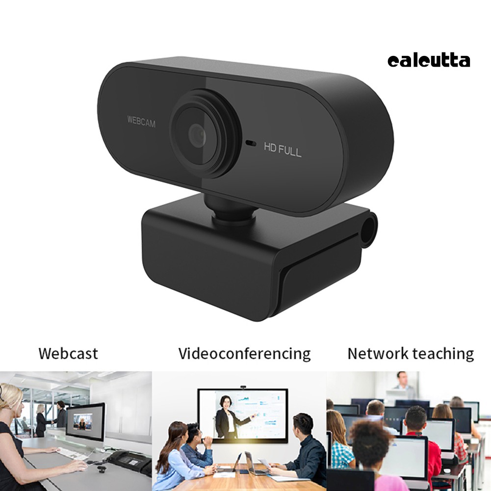 (Hàng Có Sẵn) Webcam Hd 1080p Kết Nối Usb Cho Máy Tính