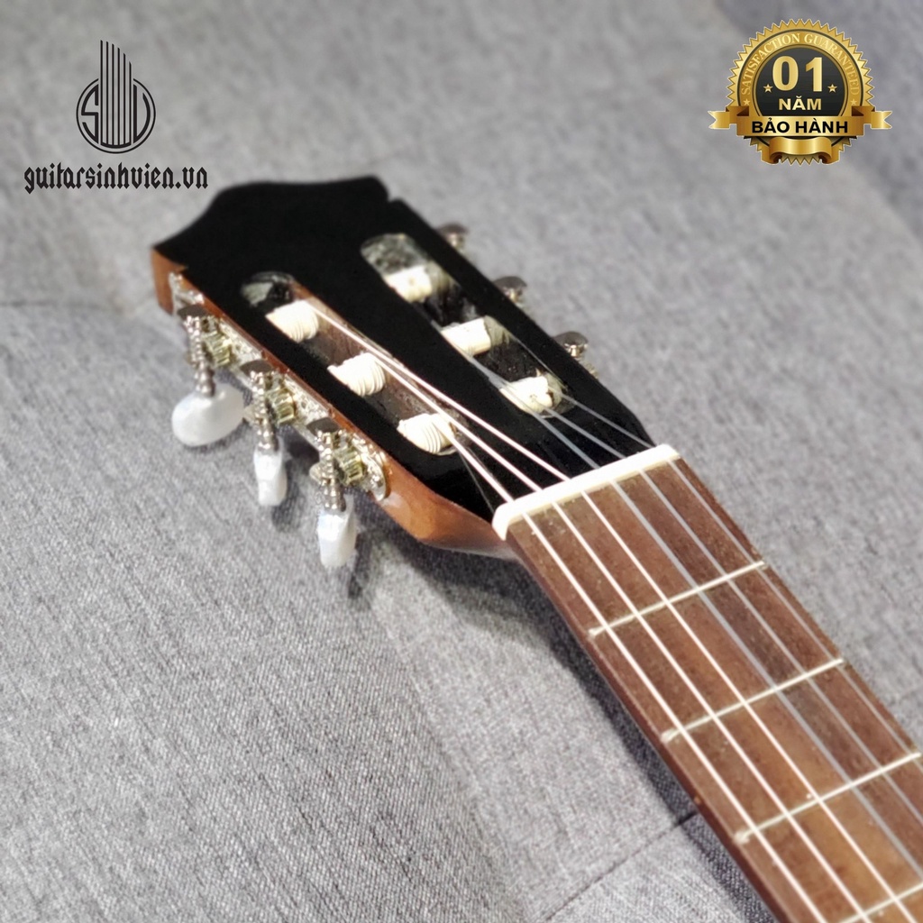 Đàn Guitar Classic Gỗ Nguyên Miếng Full Gỗ Hồng Đào Chất Lượng - HOT NHẤT - Đàn Guitar Giá Sinh Viên -  SV-FC2