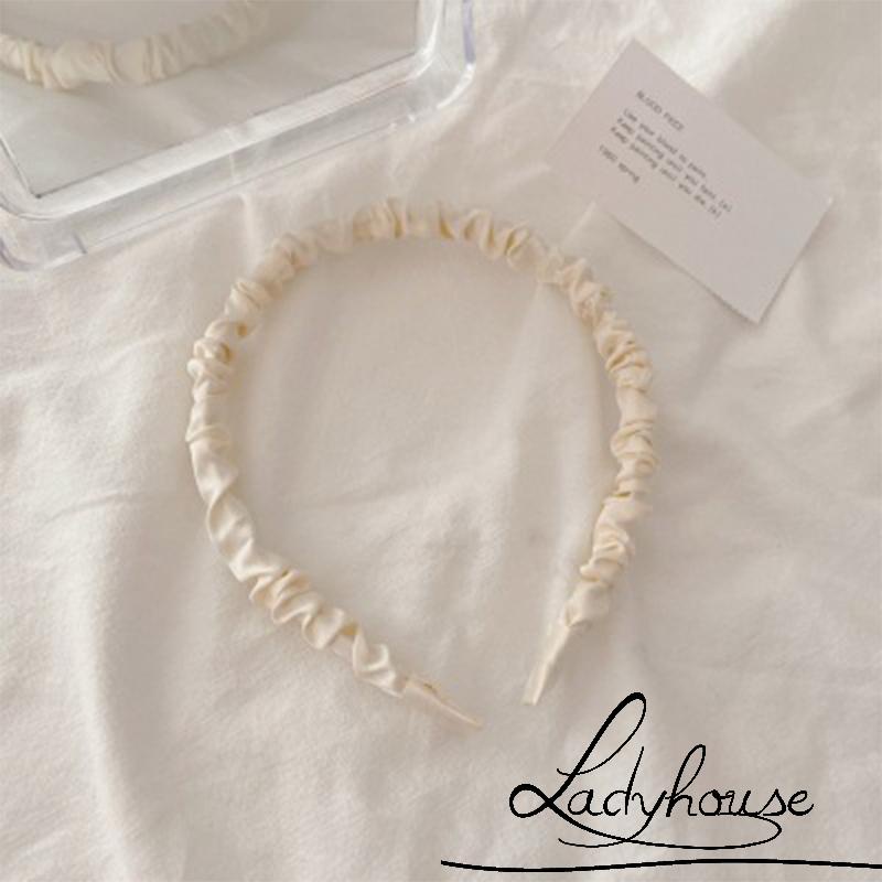 Băng đô cài tóc xếp ly phong cách sành điệu cho nữ