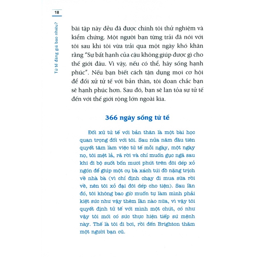Sách Tử tế đáng giá bao nhiêu