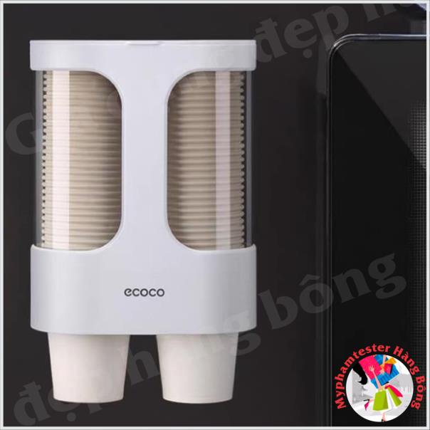 Hộp đựng cốc giấy tự động ecoco hàng cao cấp