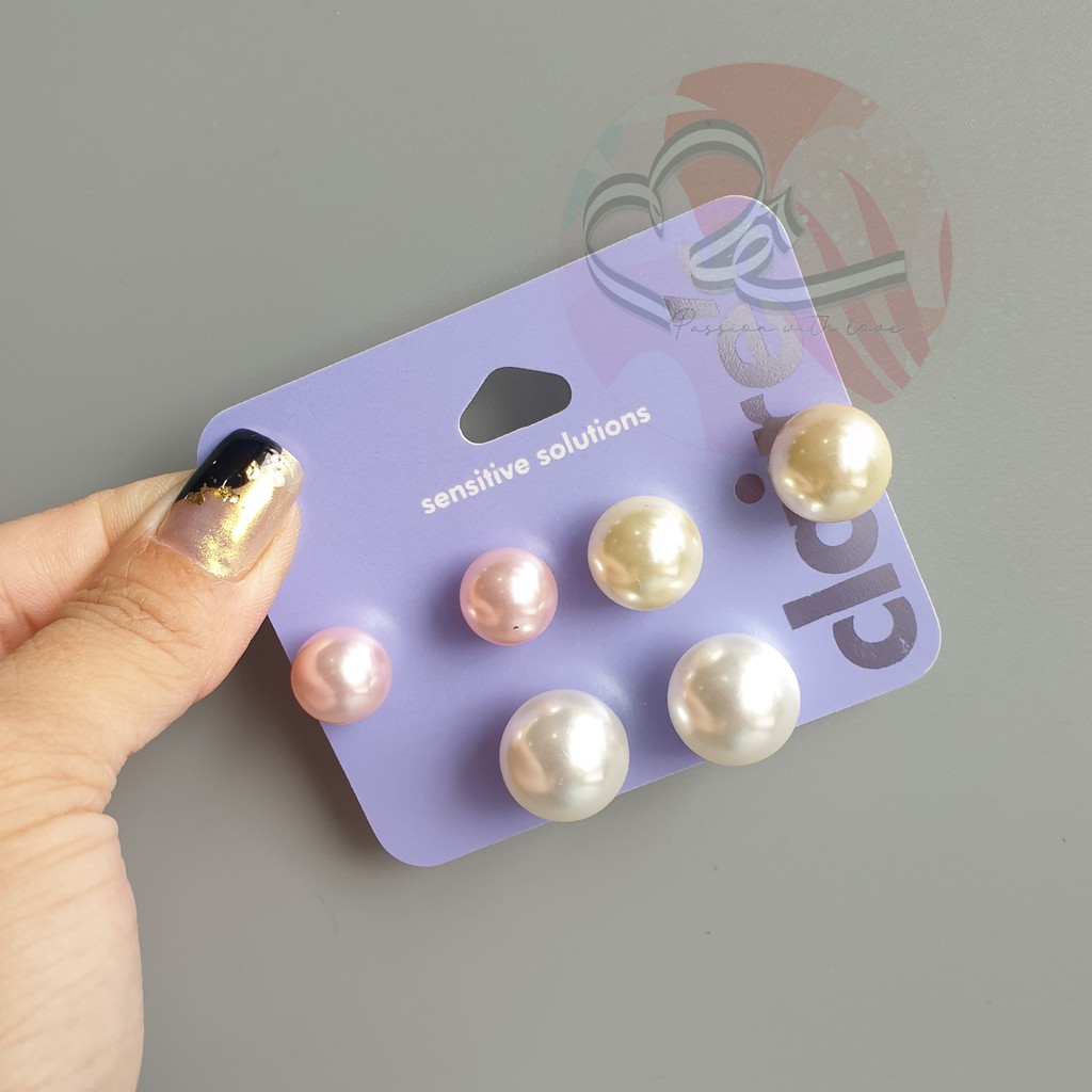 Bộ sưu tập bông tai và set bông tai Claire xuất khẩu Mỹ số 1