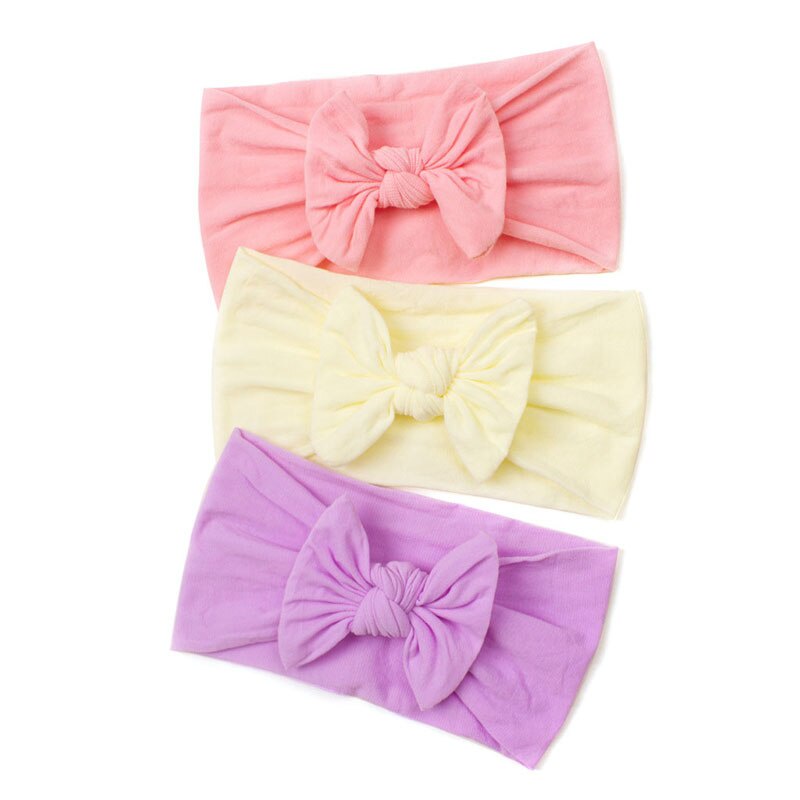Set 3 Băng Đô Nơ Dễ Thương Cho Bé Gái Sơ Sinh