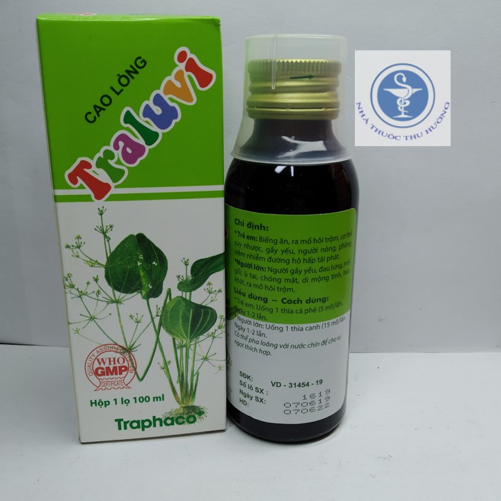 Cao lỏng Traluvi 100ml