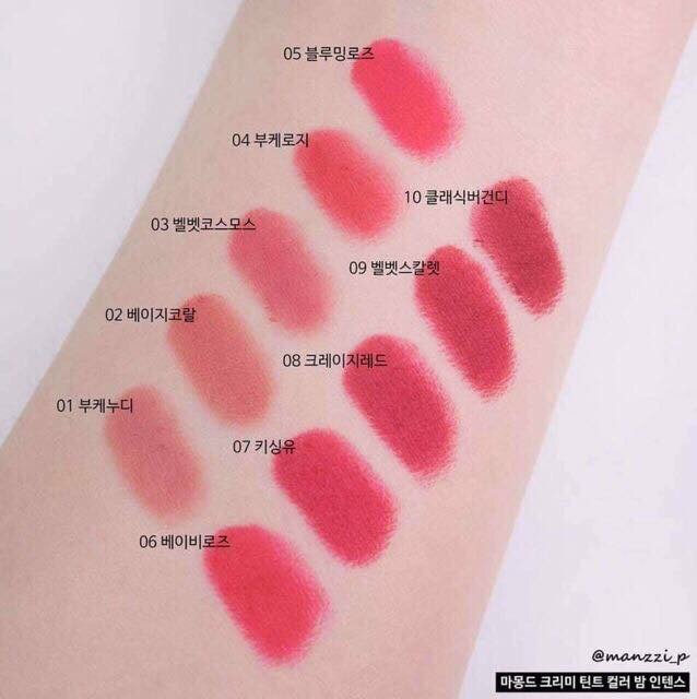 ( có sẵn ) Son bút chì Mamonde Creamy Tint Color Balm Intense 18 19 20 22 23 24 2518 | BigBuy360 - bigbuy360.vn