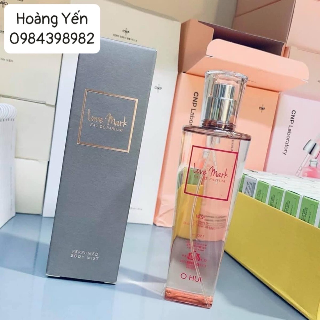 Nước hoa Ohui -Xịt thơm toàn thân Ohui Love Mark Body Mist 150ml