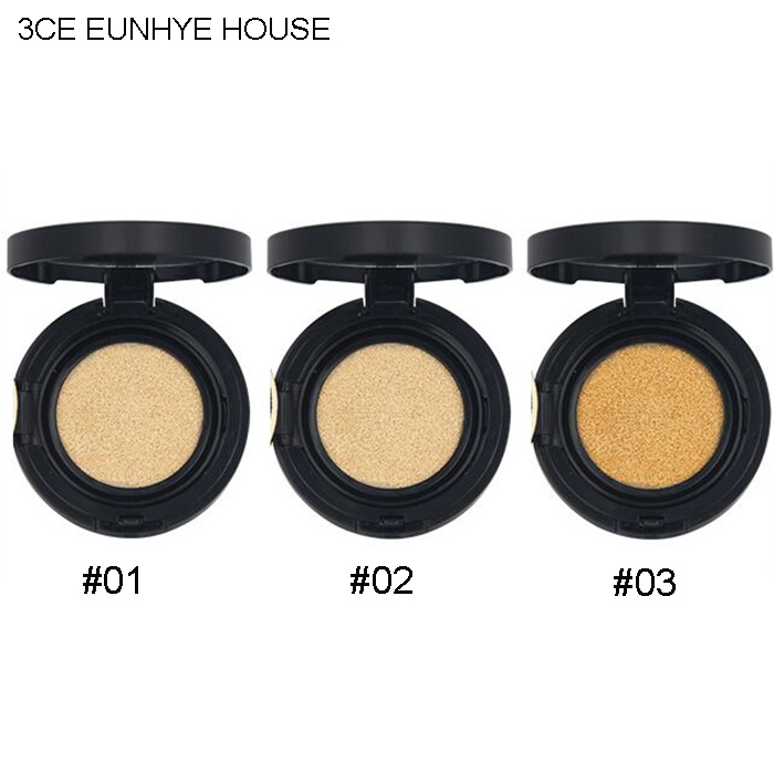 Phấn Nước Cushion CC Dưỡng Ẩm  Da Tự Nhiên Hoàn Hảo 3CE Eunhye House Tinted Moisture 12g x 2