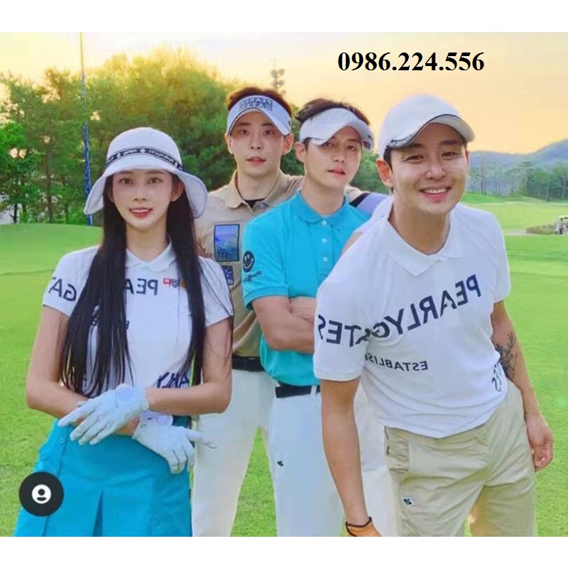 Mũ golf nữ nửa đầu vành rộng Pearly Gates chống nắng cao câp GOLF PRO MG027