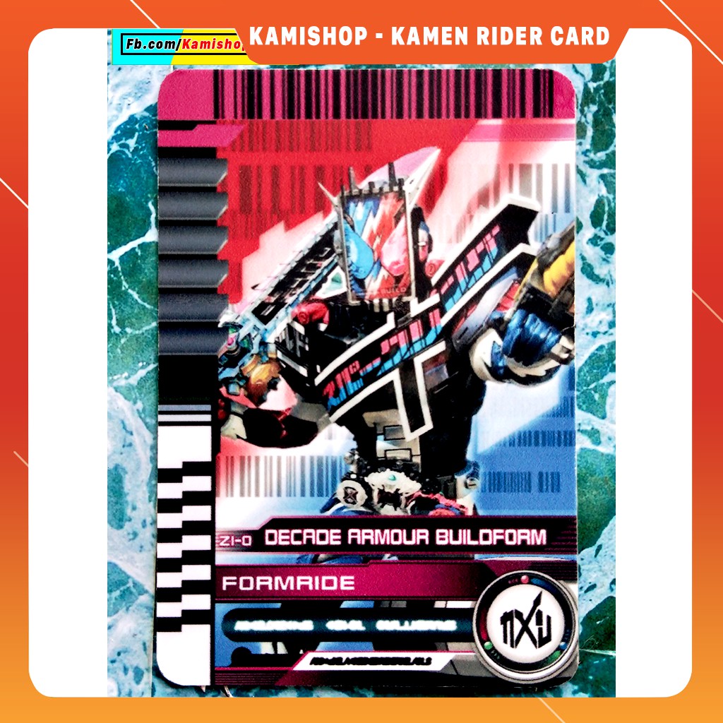 Zi-o Decade Armour BuildForm - Thẻ Kamen Rider - KamiShop - Kamen Rider Card