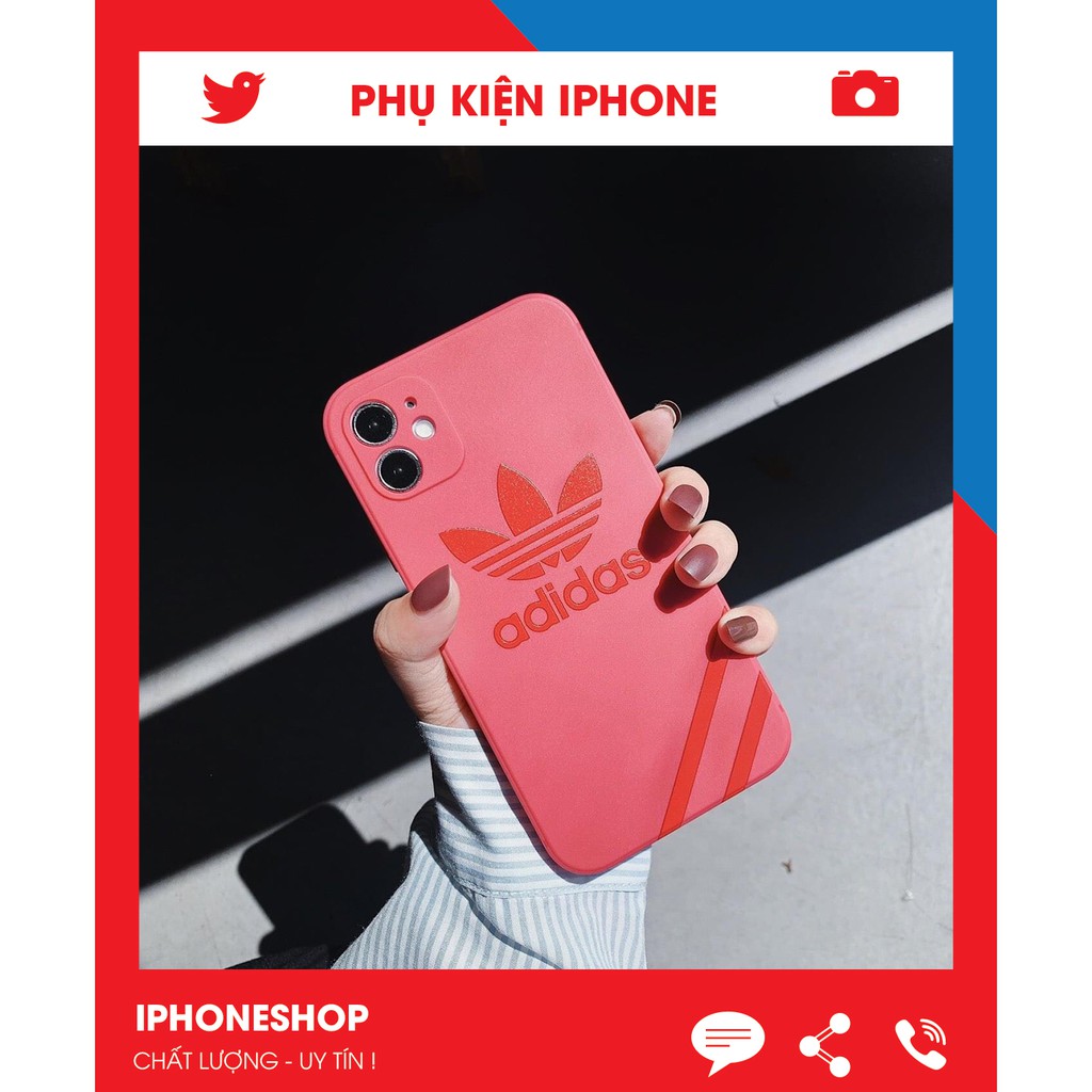 Ốp Lưng IPhone - Ốp iphone Dẻo logo ADIDAS Chống Bẩn độ Ip12 Full mã 7plus/8plus/x/xs/11/12/pro/plus/promax - BAOANNSHOP | BigBuy360 - bigbuy360.vn