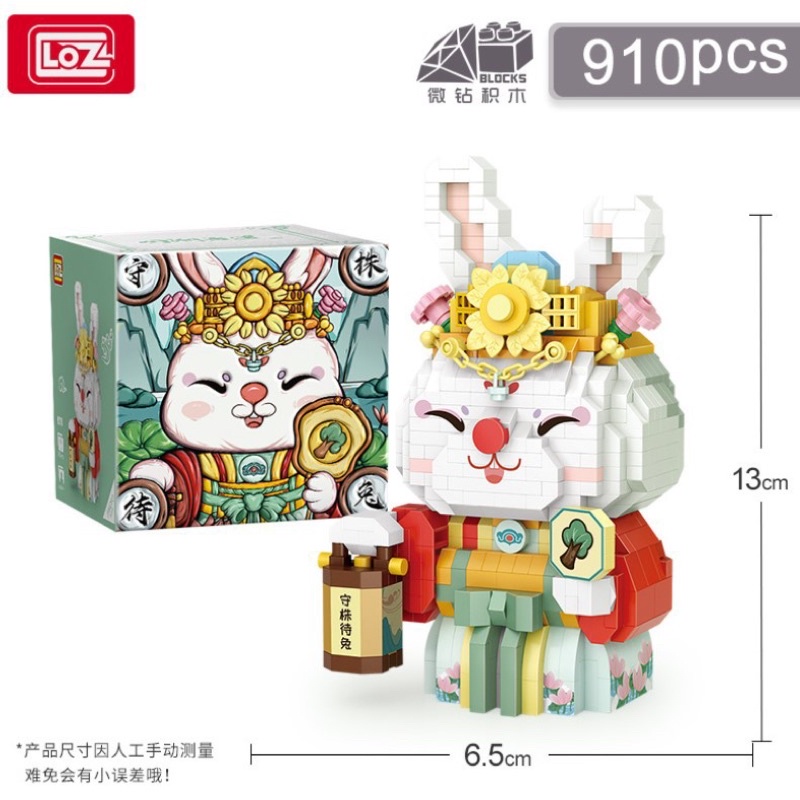 Đồ chơi xếp hình mô hình lắp ráp Nhân Vật Hoạt Hình Chúc Tết 2024 by loz Nanoblocks