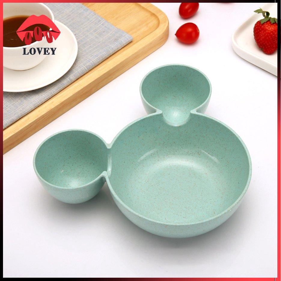 Bát ăn cơm làm từ nhựa kiểu dáng dễ thương
