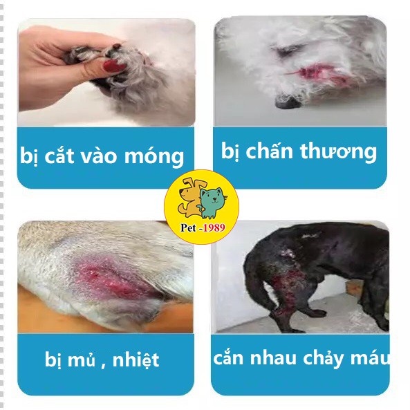 Bột Cầm Máu Bioline - Cầm máu Friendbaby Cho Thú Cưng Chó Mèo shopviet