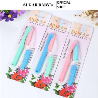 Dao Cạo Lông Mày AILIN Tỉa Chân Mày Nhỏ Gọn