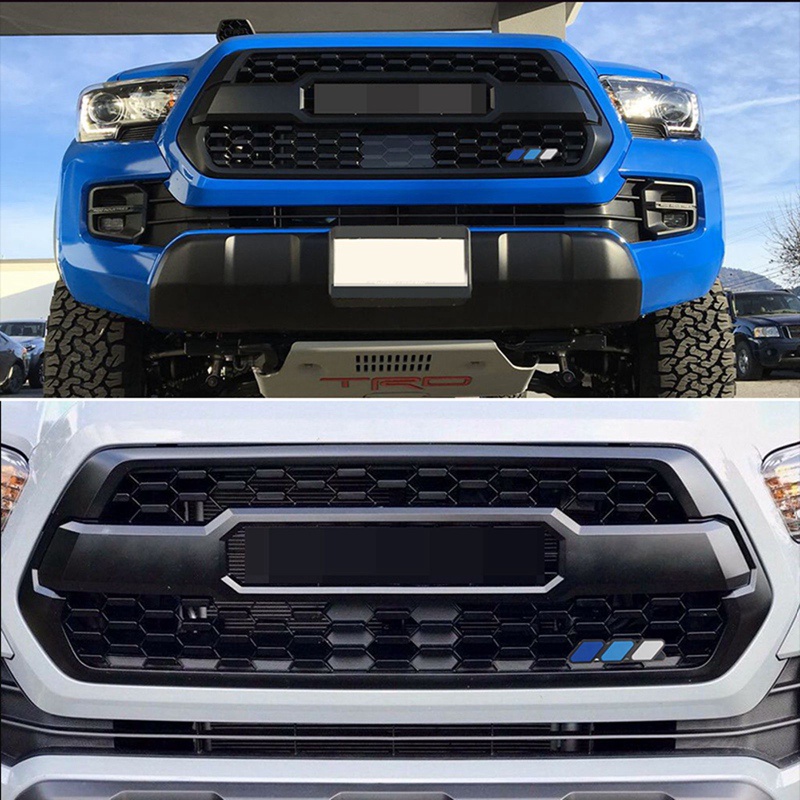Miếng Dán Decal 3 Màu Trang Trí Lưới Tản Nhiệt Cho Xe Hơi Toyota Tacoma 4Runner Tundra