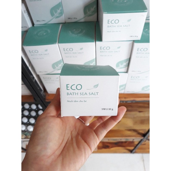 [CHÍNH HÃNG] Muối tắm bé thảo dược Eco 100% tự nhiên Sinh Dươc- DA BÉ KHỎE, NGỦ NGON