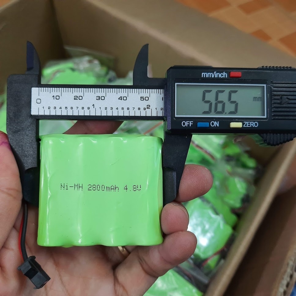 Pin sạc Ni-cd 4.8v 1800mah / 2000mah / 2800mah cho xe mô hình điều khiển từ xa cổng nối SM-2P