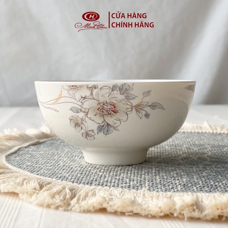 Bát cơm Minh Châu hoa kim thanh nhã - Bảo hành 1 đổi 1