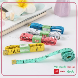 Thước dây / thước thợ may 150cm có đầu sắt