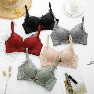 Áo lót ren không gọng 3 nút cài