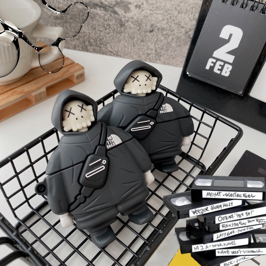 Vỏ Bảo Vệ Hộp Sạc Tai Nghe AirPods3gen 2021 AirPods3 AirPodsPro Airpods2 3D Ốp