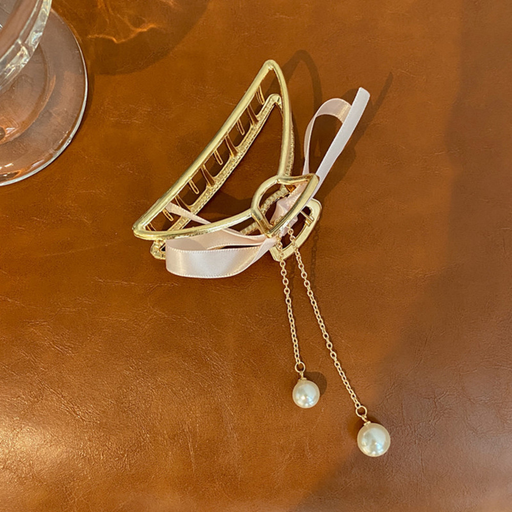 Kẹp tóc đính ngọc trai giả thời trang 2021 cho nữ