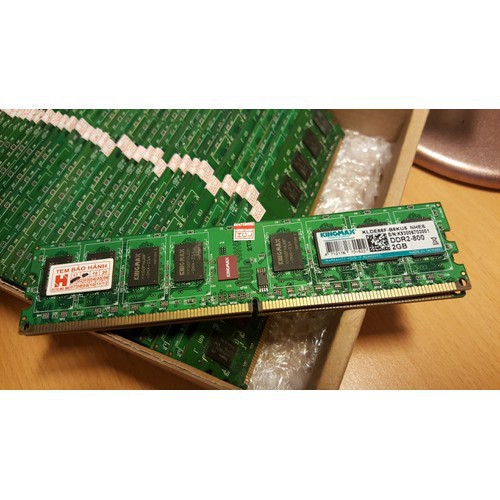 Ram DDR2 2GB bus 800 MHz dùng cho PC hàng chính hãng siêu bền bảo hành 36 tháng 1 đổi 1