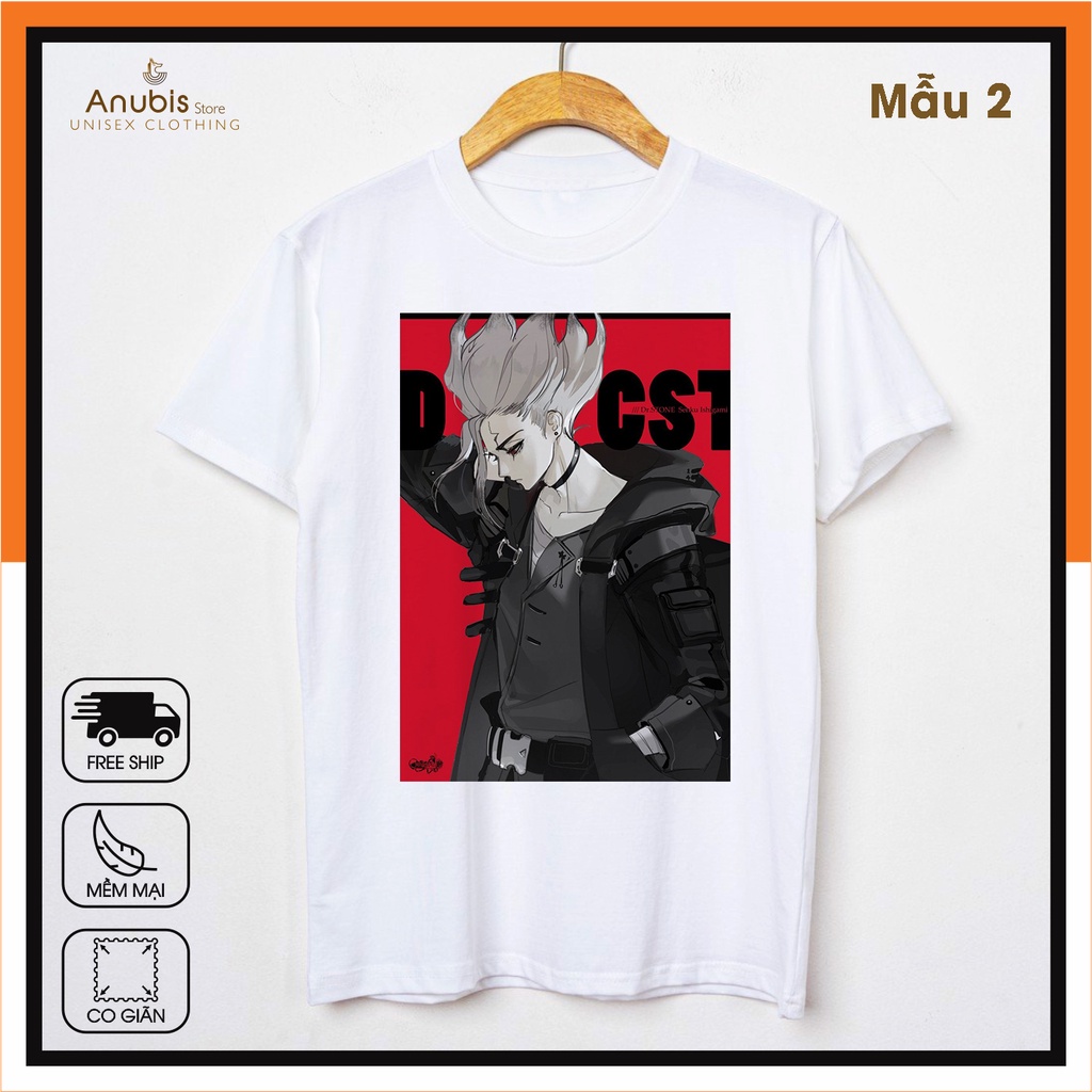 (HOT) Áo thun unisex Dr.Stone( Anime Hồi Sinh thế giới)
