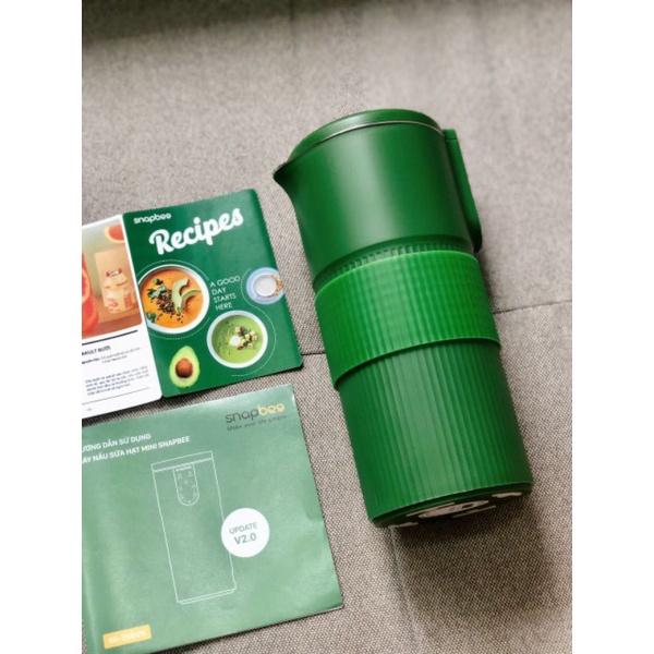 Cốc nấu sữa hạt/ Cốc nấu đa năng Snapbee - BH 24 THÁNG